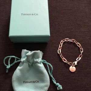 Tiffany’s Silver Charm Chain Bracelet